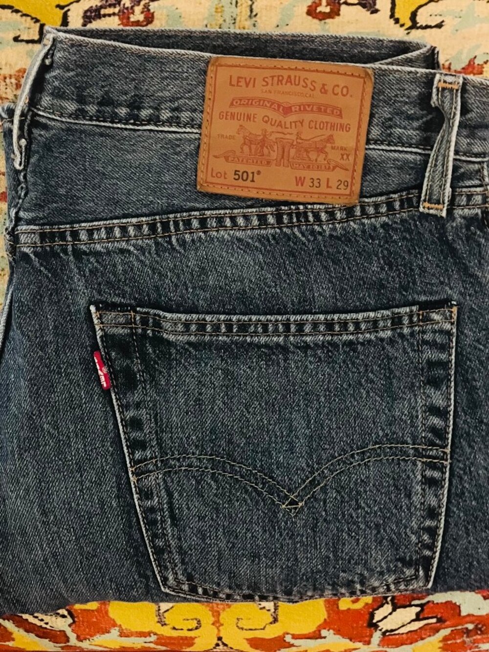 Levi's 501 Original THERMODAPT Jeans W 33 L 29